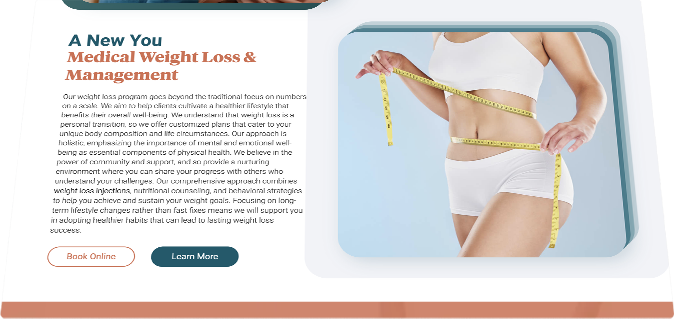 Web Design for Treatment Service