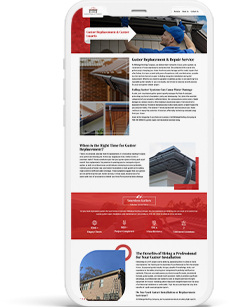 Website for Roofing in Mobile
