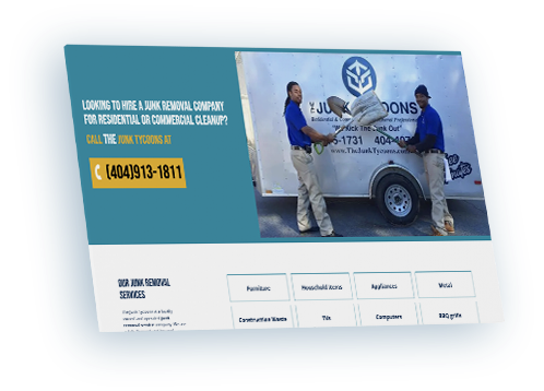 Junk Removal Website Screenshot1