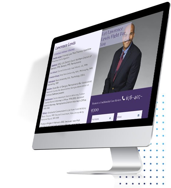 Website for Lawrence Lewis