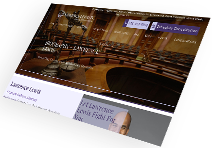 Lawrence Lewis Web Screenshot