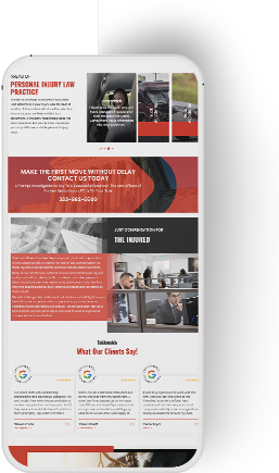 Mobile Law Firms Screenshot