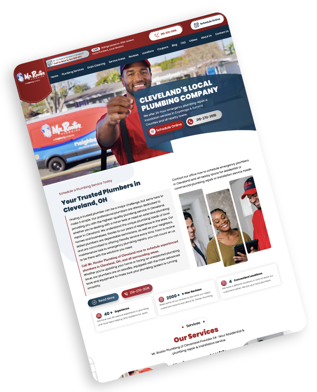 Website Design
for Plumbers